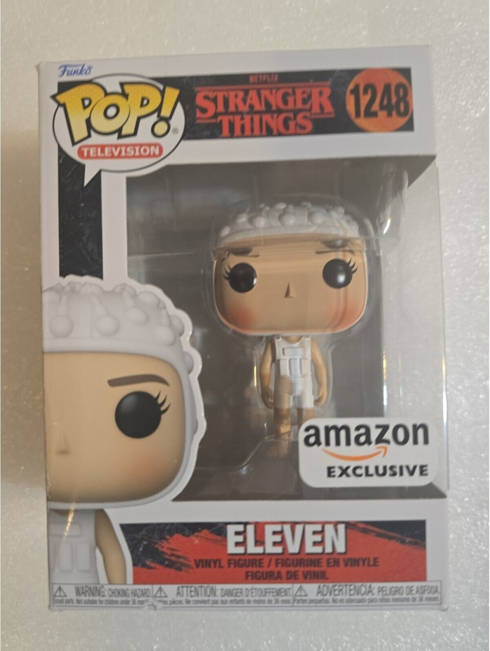 Funko Pop! Vinyl Television Stranger Things 1248 Eleven Amazon Exclusive Vaulted